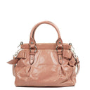 Miu Miu Vitello Lux Pink Satchel Bag