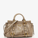 Miu Miu Vitello Lux Pomice Satchel Bag