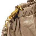 Miu Miu Vitello Lux Pomice Satchel Bag
