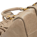 Miu Miu Vitello Lux Pomice Satchel Bag