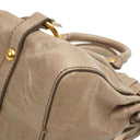 Miu Miu Vitello Lux Pomice Satchel Bag