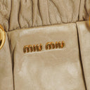 Miu Miu Vitello Lux Satchel Bag