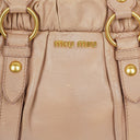 Miu Miu Vitello Lux Satchel Bag