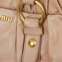 Miu Miu Vitello Lux Satchel Bag