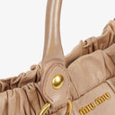 Miu Miu Vitello Lux Satchel Bag