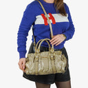 Miu Miu Vitello Lux Satchel Bag