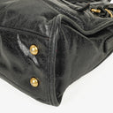 Miu Miu Vitello Lux Small Black Leather Satchel Bag