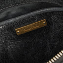 Miu Miu Vitello Lux Small Black Leather Satchel Bag