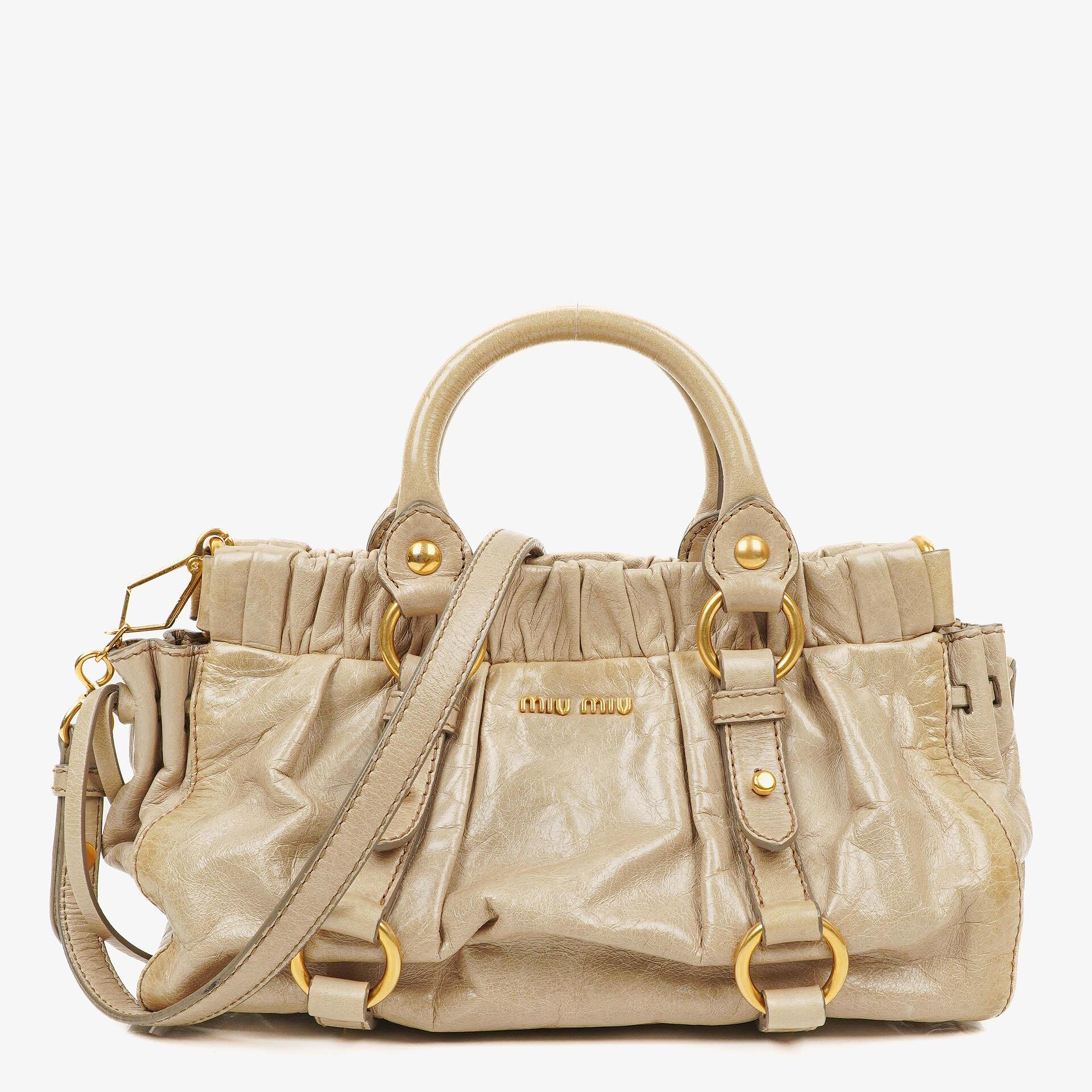 Miu Miu Vitello Satchel Bag