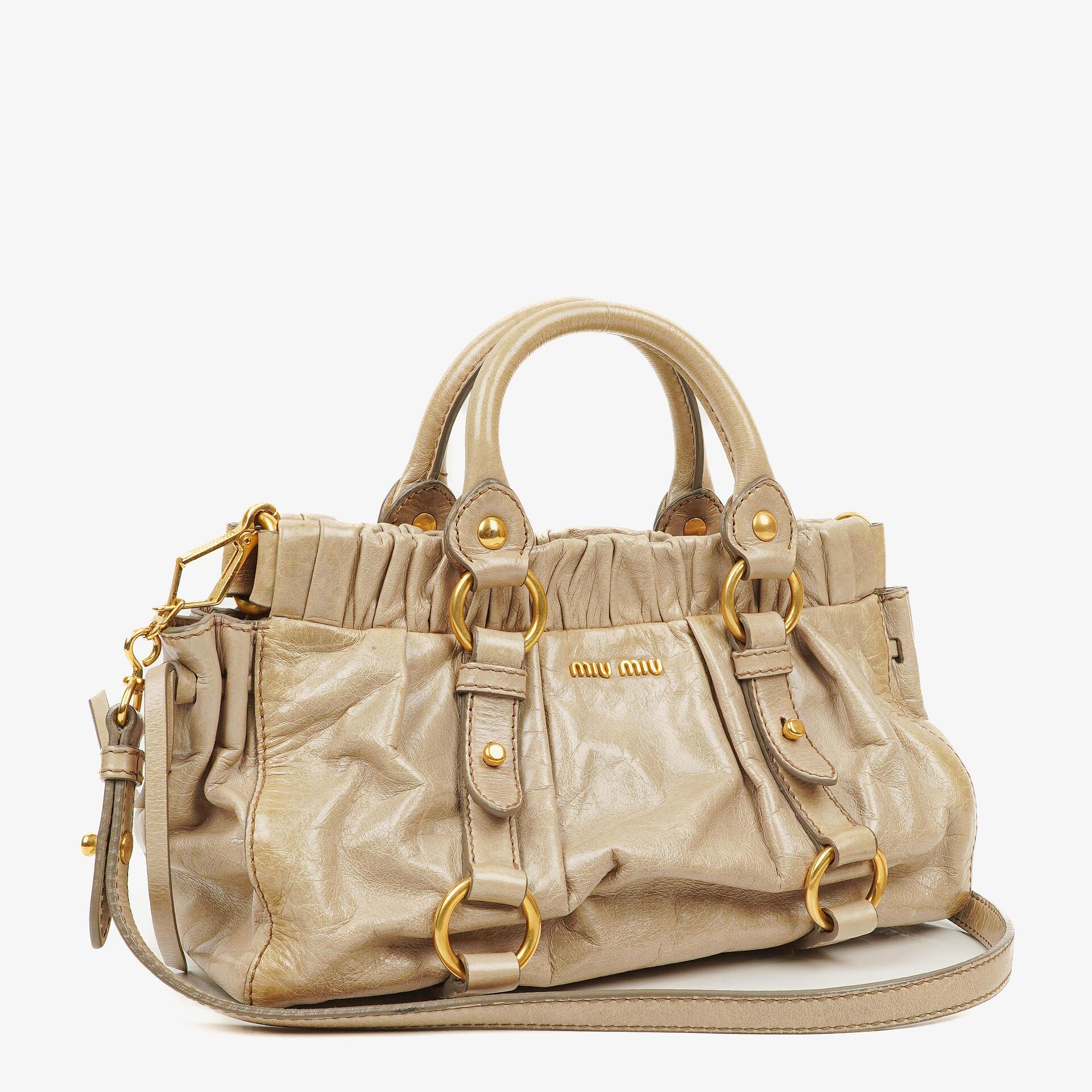 Miu Miu Vitello Satchel Bag
