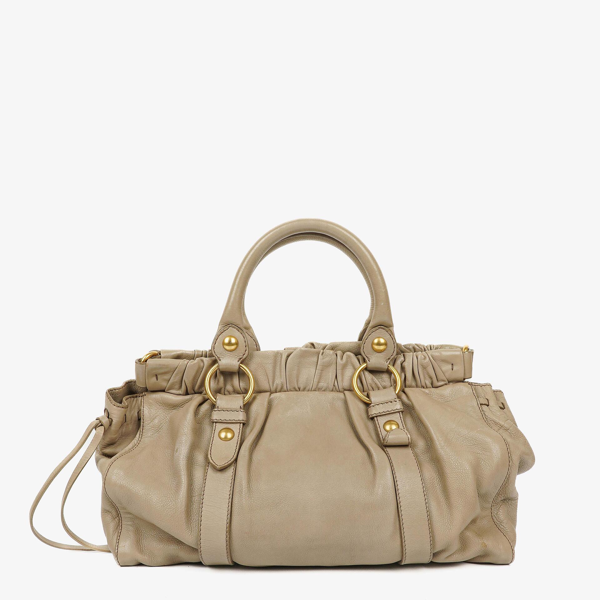 Miu Miu Vitello Satchel Bag