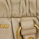 Miu Miu Vitello Satchel Bag
