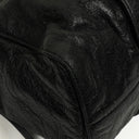 Miu Miu Vitello Shine Black Satchel Bag