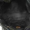 Miu Miu Vitello Shine Black Satchel Bag
