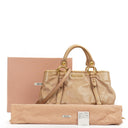 Miu Miu Vitello Shine Cammeo Tote Bag