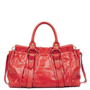 Miu Miu Vitello Shine Lacca Satchel Bag