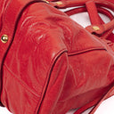Miu Miu Vitello Shine Lacca Satchel Bag