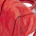 Miu Miu Vitello Shine Lacca Satchel Bag