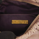 Miu Miu Vitello Shine Mughetto Crossbody Clutch Bag