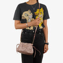 Miu Miu Vitello Shine Mughetto Crossbody Clutch Bag