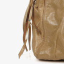 Miu Miu Vitello Shine Sabbia Satchel Bag