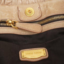 Miu Miu Vitello Shine Sabbia Satchel Bag