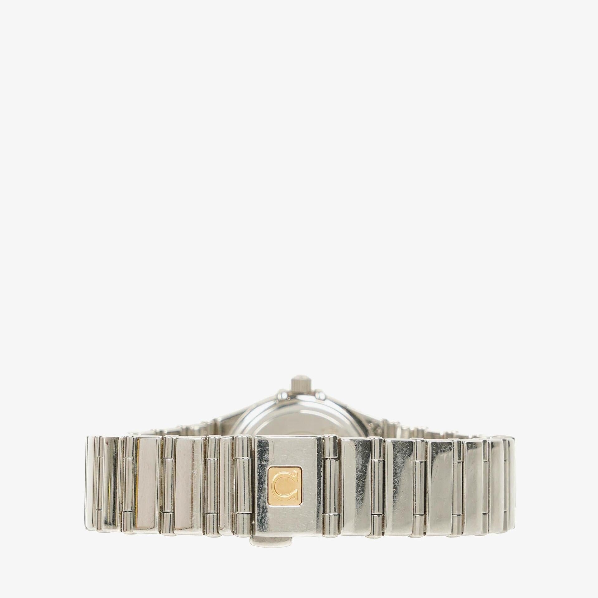 Omega Constellation My Choice Stainless Steel 23mm Quartz Watch