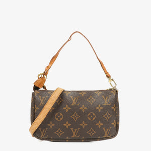 Pochette accessoires Louis Vuitton en toile Monogram