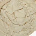 Prada Beige Gaufre  Nylon Zip Satchel Bag