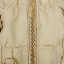 Prada Beige Gaufre  Nylon Zip Satchel Bag
