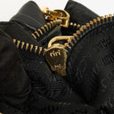 Prada Black Nappa Gaufre Leather Satchel Bag