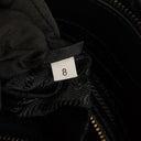 Prada Black Nappa Gaufre Leather Satchel Bag