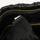 Prada Black Nappa Gaufre Leather Satchel Bag