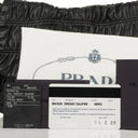 Prada Black Nero Dressy Gaufre Flap Bag