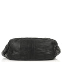 Prada Black Nero Dressy Gaufre Flap Bag