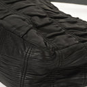 Prada Black Nero Dressy Gaufre Flap Bag