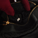 Prada Black Nero Dressy Gaufre Flap Bag