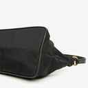 Prada Black Tessuto and Saffiano Leather Shoulder Bag