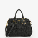 Prada Black Tessuto Gaufre Nylon Bag