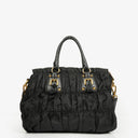 Prada Black Tessuto Gaufre Nylon Bag