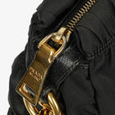 Prada Black Tessuto Gaufre Nylon Bag