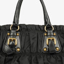 Prada Black Tessuto Gaufre Nylon Bag