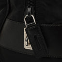 Prada Black Tessuto Nylon And Saffiano Leather Nero Duffle Bag