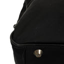 Prada Black Tessuto Nylon And Saffiano Leather Nero Duffle Bag