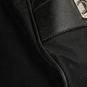 Prada Black Tessuto Nylon And Saffiano Leather Nero Duffle Bag