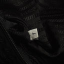 Prada Black Tessuto Nylon And Saffiano Leather Nero Duffle Bag