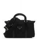 Prada Black Tessuto Nylon Shoulder Bag