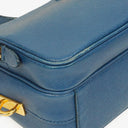 Prada Bleuette Saffiano Lux Double Zip Crossbody Bag