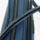 Prada Bleuette Saffiano Lux Double Zip Crossbody Bag