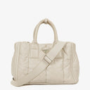 Prada Bomber Talco Quilted Nappa Top Handle Bag
